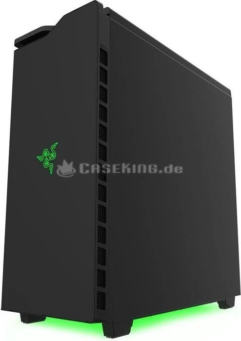 NZXT H440 Special Edition schwarz/grün, Acrylfenster, schallgedämmt