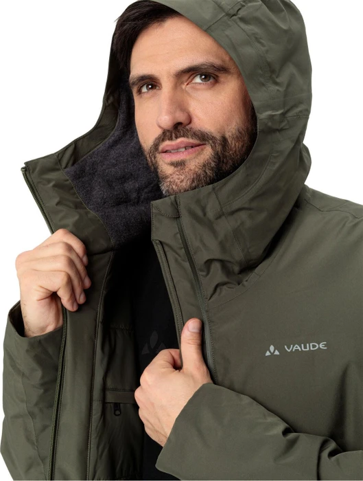 Vaude Mineo III Funktionsmantel khaki (Herren)
