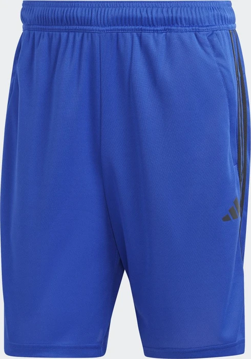 adidas Train Essentials Piqué 3-Streifen Trainingshose kurz lucid blue/black (Herren)