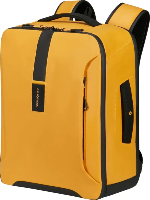 Samsonite Paradiver Light, Underseat Backpack M, Untersitz Handgepäck, Kabinentasche, Flugzeug Rucksack, 45cm, 33l, gelb