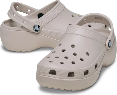 Crocs Classic Platform cocoa crème (Damen)