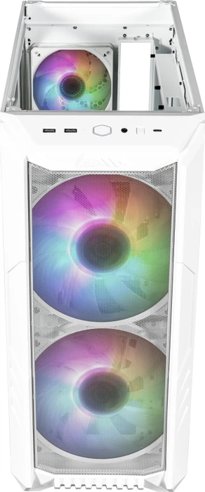 Cooler Master HAF 500, weiß, Glasfenster