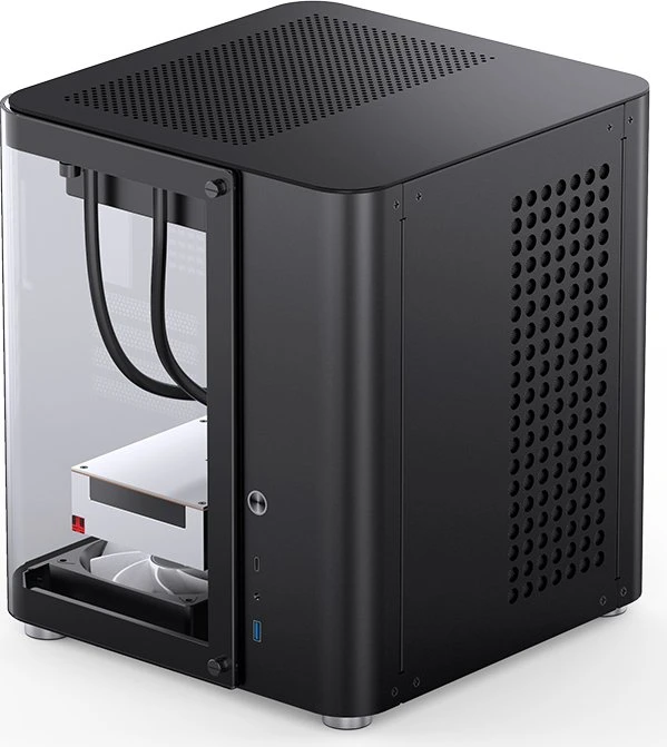 Jonsbo TK-1 2.0 Black, Glasfenster