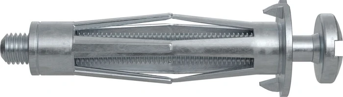 fischer HM 5x65 S K Hohlraum-Metalldübel Schrauben/Dübel-Sortiment, 4 Stück