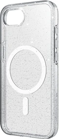 White Diamonds Mag Glitter Case für Apple iPhone 16e transparent