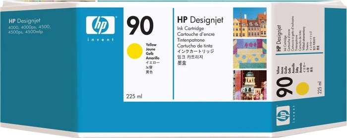HP Tinte 90 gelb