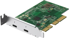 QNAP Thunderbolt 3 Expansion Card, 2x Thunderbolt 3, PCIe 3.0 x4 (QXP-T32P)