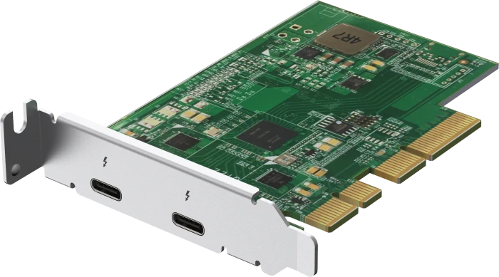 QNAP Thunderbolt 3 Expansion Card, 2x Thunderbolt 3, PCIe 3.0 x4