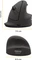 Fellowes Breyta Plus Vertical Mouse, small, schwarz, USB/Bluetooth Vorschaubild