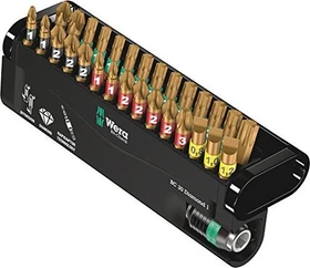 Wera Bit-Check 30 Diamond 1 Bitset inkl. Werkzeugbox, 30-tlg.
