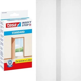 tesa Insect Stop Standard Tür-Fliegengitter 2x 65cmx220cm weiß