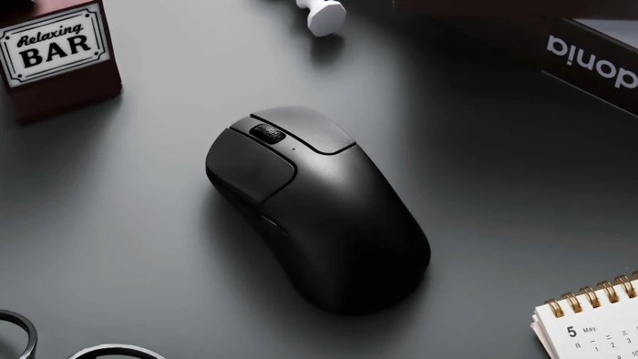 Keychron M3 mini Wireless Mouse schwarz, 8K PixArt 3950, USB/Bluetooth