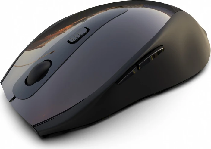 Inca IWM-505 Wireless Mouse grau/schwarz, USB
