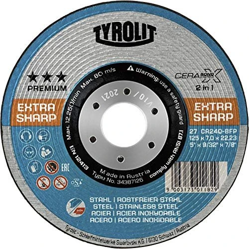 Tyrolit Premium Cerabond X Schleifscheibe