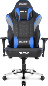 AKRacing Master Max Gamingstuhl, schwarz/grau/blau