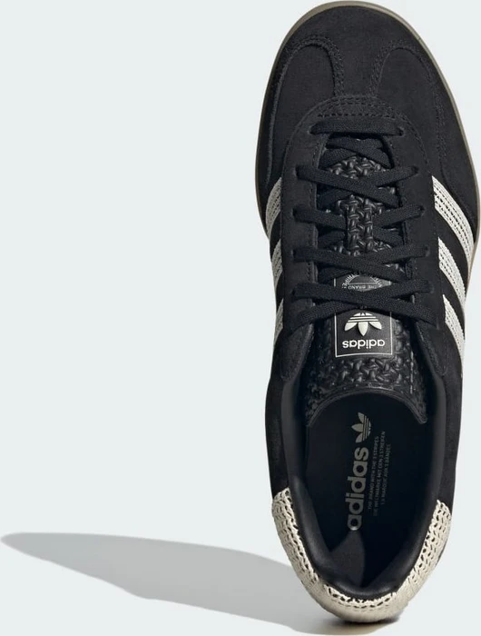 adidas Gazelle Indoor core black/wonder white/gum (Damen)