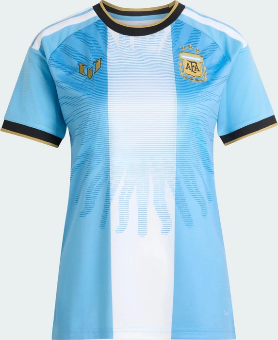 adidas Argentinien Messi 26 Trikot kurzarm light blue (Damen)