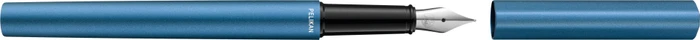 Pelikan Ineo Elements P6 petrolblau, rechte Hand, mittel, Etui