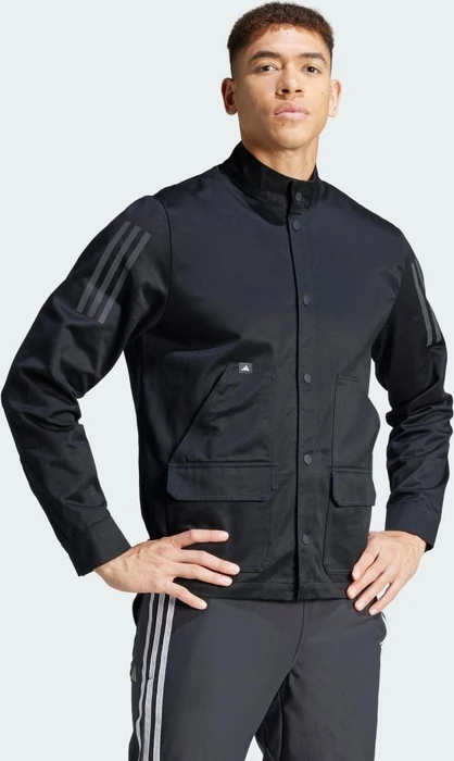 adidas Trackstand Utilit Fahrradjacke schwarz (Herren)
