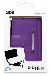 BigBen Nintendo 3DS Flip & Play Protector lila (DS)