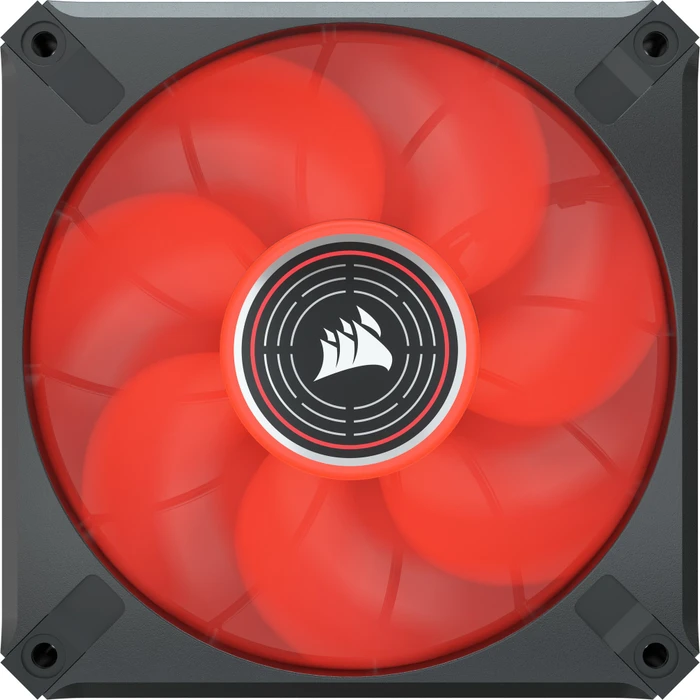Corsair ML Series ML120 LED Elite Red, schwarz, 120mm