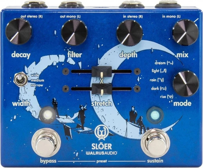 Walrus Audio Slöer blau
