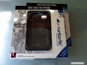 Runtastic Apple iPhone 4/4s/5/5s Bike Case Schutzhülle schwarz