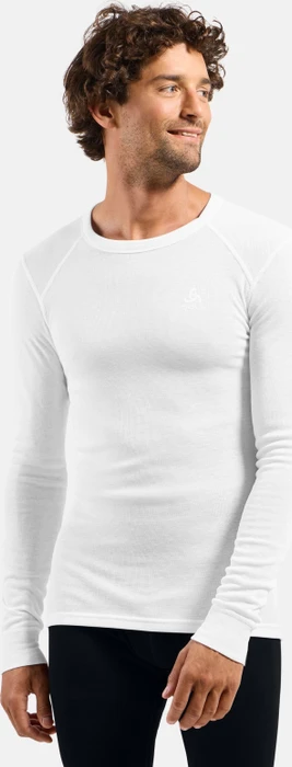 Odlo Active Warm Baselayer Funktionsshirt kurzarm weiß (Herren)