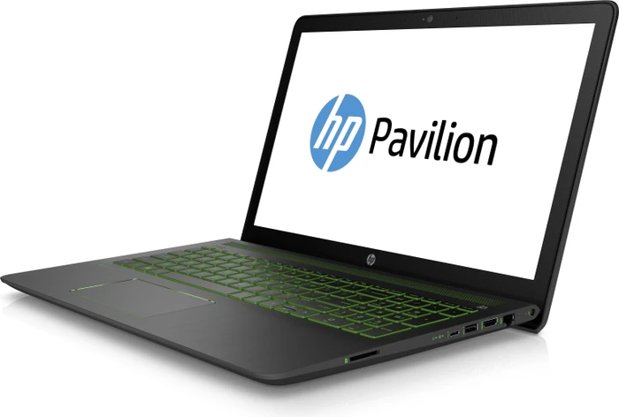 HP Pavilion Power 15-cb013ng, Shadow Black/Acid Green, Core i7-7700HQ, 16GB RAM, 256GB SSD, 1TB HDD, GeForce GTX 1050 Ti, DE