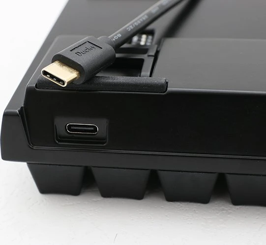 Ducky Mecha Mini PBT, schwarz, MX RGB BROWN, USB, DE