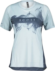 Scott Trail Vertic Trikot kurzarm glace blue/midnight blue (Damen)