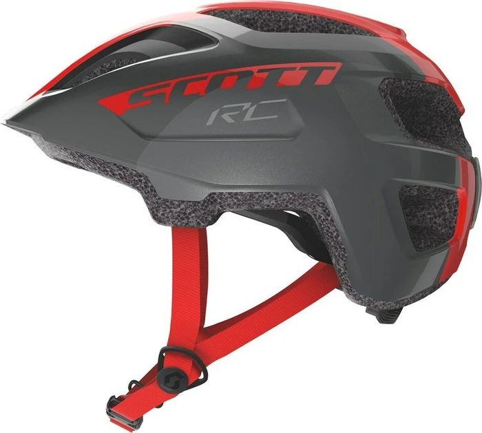 Scott Spunto Junior Kinderhelm grey/red RC