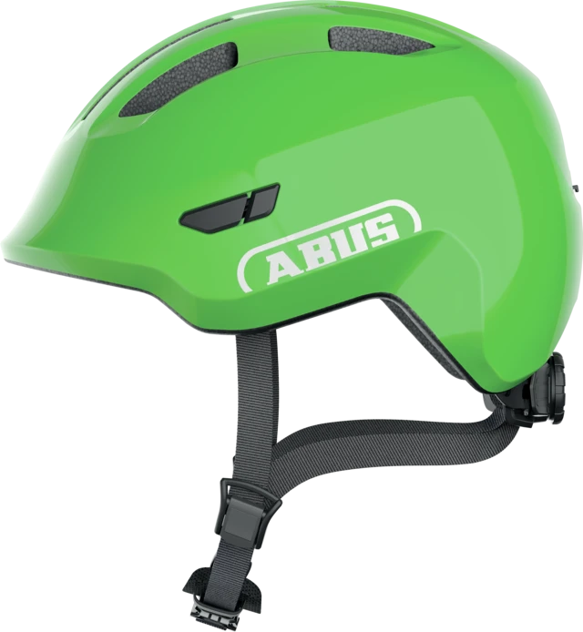 ABUS Smiley 3.0 Kinderhelm shiny green