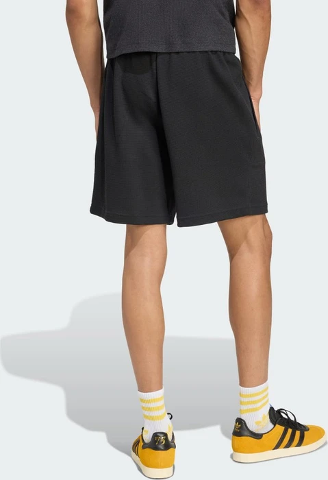 adidas Essentials Trefoil Waffle Shorts schwarz/weiß (Herren)