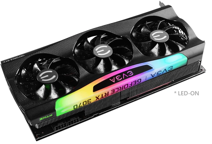 EVGA GeForce RTX 3070 FTW3 Ultra Gaming, 8GB GDDR6, HDMI, 3x DP
