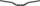 Ergotec 31.8mm/50mm/5° up/12° back Riser Lenker 800mm schwarz (16726201)