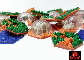 Terraforming Mars 3D-Plättchen für Amazonis (Erweiterung)