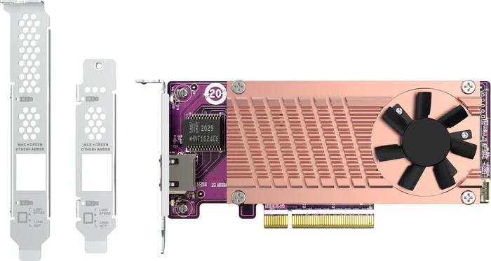 QNAP LAN-Adapter, RJ-45, PCIe 3.0 x8