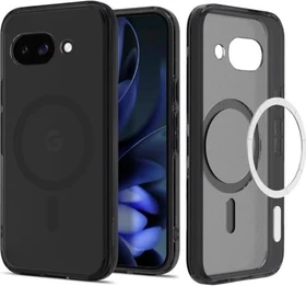 Spigen Ultra Hybrid Metal Ring (MagFit) für Google Pixel 9a Frost Black