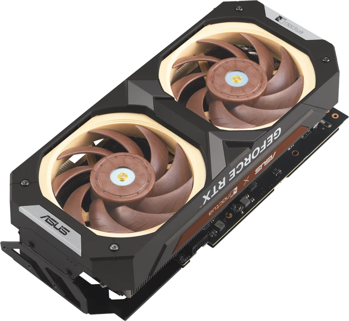 ASUS GeForce RTX 4080 SUPER Noctua OC Edition, RTX4080S-O16G-NOCTUA, 16GB GDDR6X, 2x HDMI, 3x DP