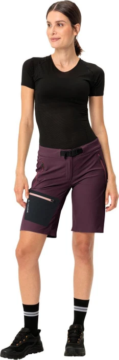 Vaude Badile Hose kurz cassis (Damen)