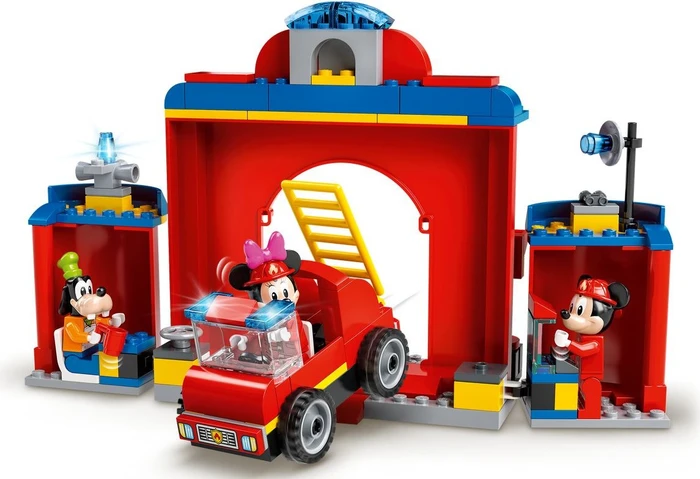LEGO Disney Mickey and Friends - Mickys Feuerwehrstation und Feuerwehrauto