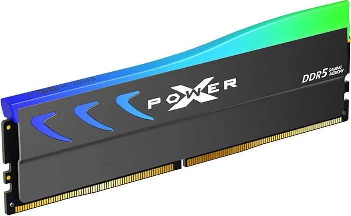 Silicon Power XPOWER Storm RGB gray UDIMM 32GB Kit, DDR5-6000, CL36-36-36-96, X8