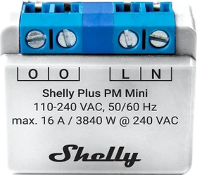 Shelly Plus PM Mini, 1-Kanal, Unterputz, Strom-/Energiemesser (Shelly_Plus_PM_Mini)