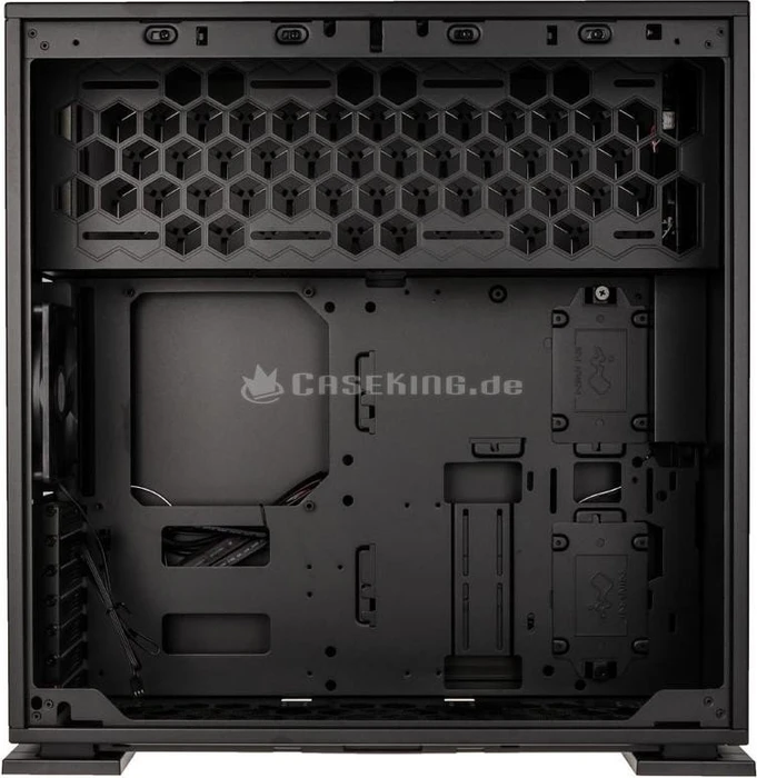 In Win 303C, schwarz, Glasfenster