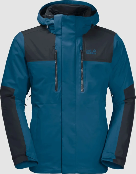 Jack Wolfskin Jasper 3in1 Funktionsjacke dark cobalt (Herren)