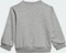 adidas Essentials 3-Streifen Trainingsanzug medium grey heather/white (Junior) Vorschaubild