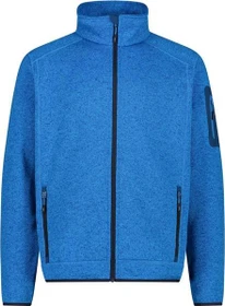 CMP Melange Knit Tech Heavy Fleece Jacke river/petrol (Herren)