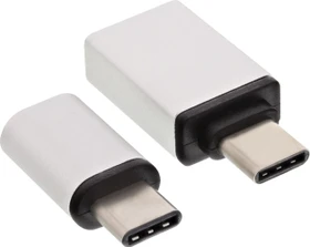 InLine USB OTG Adapter-Set, USB-C Stecker auf micro-USB/USB-A Buchse (35809)