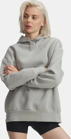 Under Armour Icon Fleece Oversize Hoodie titanium/white (Damen)